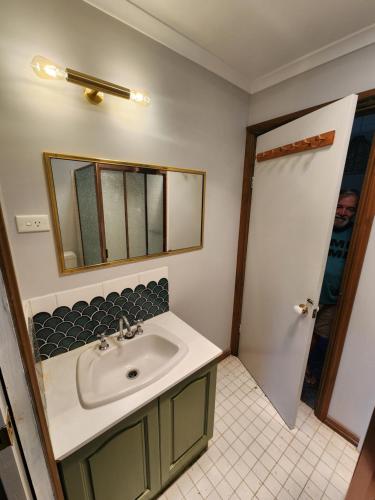 Phòng tắm tại Villetta al Mare