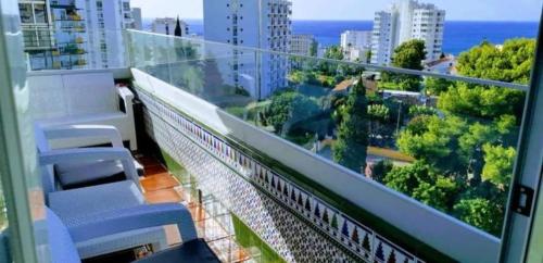 Beautiful sea views cozy apartment 350 m from beach