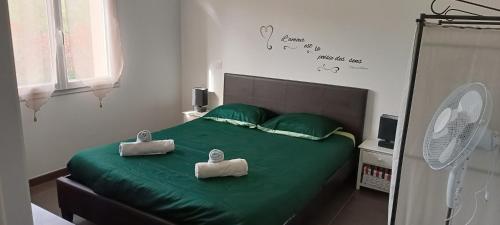 Postel nebo postele na pokoji v ubytování La Sérénité