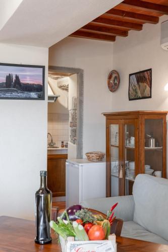 Dapur atau dapur kecil di Agriturismo Cafaggio Primo