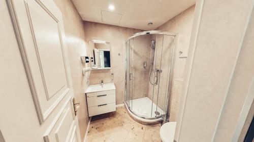 Alfons Boutique Hotelにあるバスルーム