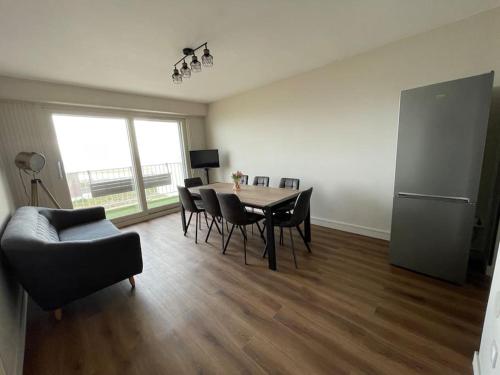 Kuchyňa alebo kuchynka v ubytovaní Appartement vu mer