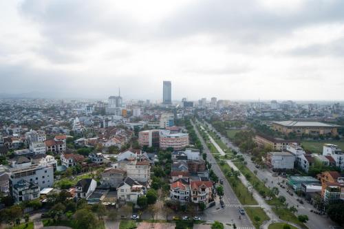 Nespecifikovaný výhled na destinaci Thôn Trường Giang nebo výhled na město při pohledu z hotelu