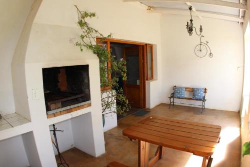 Ruang duduk di Langdam Guest Farm