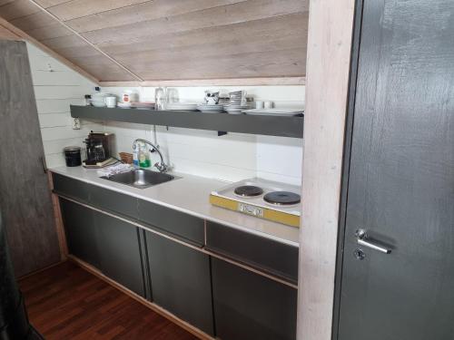 Kvamshaugen hytter tesisinde mutfak veya mini mutfak