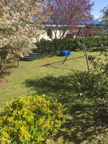 Κήπος έξω από το Ferienhaus am Neuklostersee