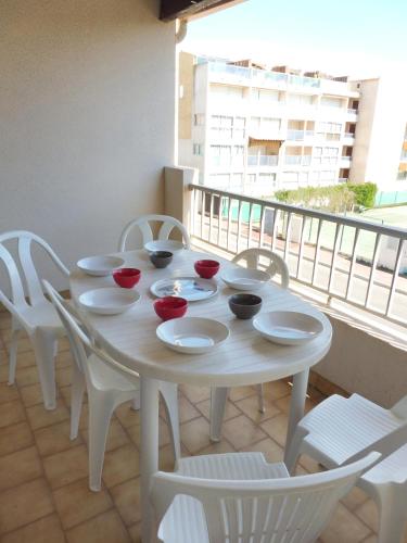 ALOA Joli 2 Pièces avec mezzanine piscine proche plage Richelieu Cap d'Agde