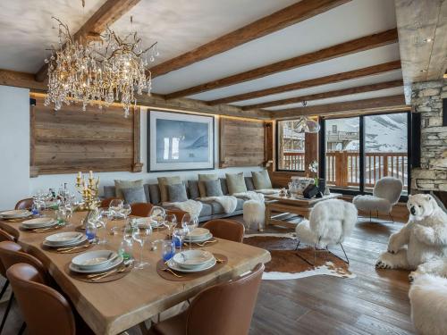 Appartement élégant avec jacuzzi à Val-d'Isère - 4 chambres en suite, proche piste de Bellevarde - FR-1-567-87