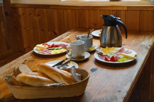 Essen in der Pension oder in der Nähe