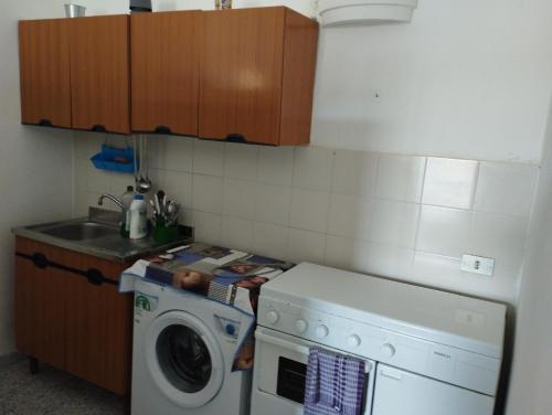 Kuchyň nebo kuchyňský kout v ubytování Villa Bianca