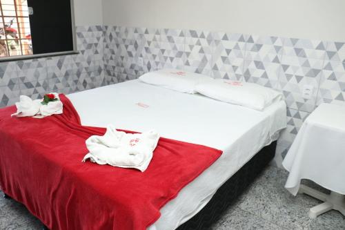 Postel nebo postele na pokoji v ubytování Hotel Marajó - Turismo de Experiência