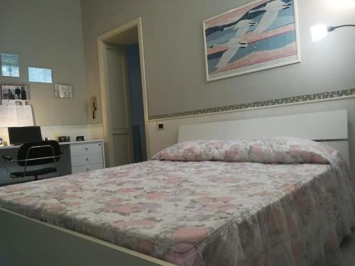 Postel nebo postele na pokoji v ubytování Delizioso appartamento