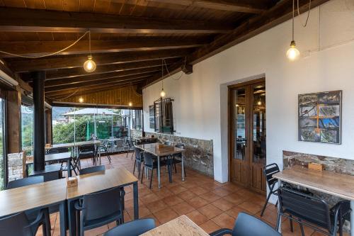 Restaurace v ubytování Hostal Etxeberri