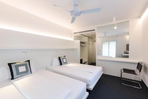 Postel nebo postele na pokoji v ubytování Hotel Santoni Freelosophy ***
