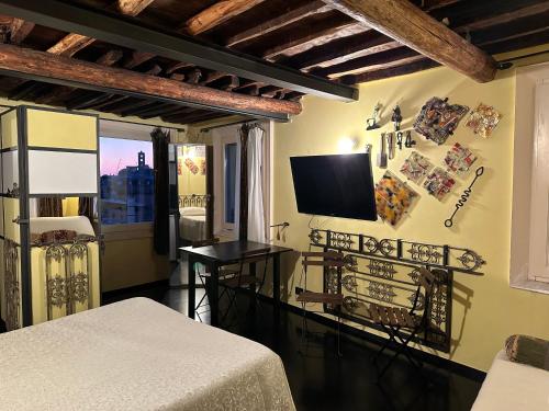 Torre Ducale Dimora Storicaにあるテレビまたはエンターテインメントセンター
