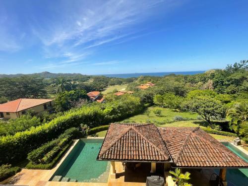 Casa Malinche 2 in Reserva Conchal with Pool Ocean and Golf Course Views