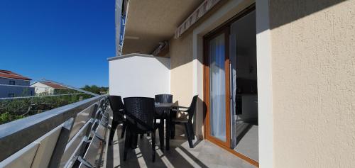 Balcon ou terrasse dans l'établissement Apartmani Pavlović