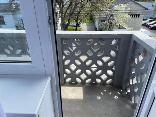 Balkón nebo terasa v ubytování Island apartman