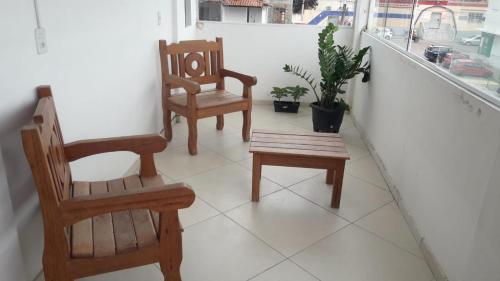 Ruang duduk di POUSADA DO HOSTEL