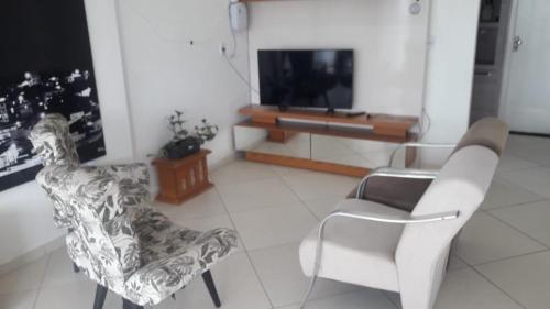 TV a/nebo společenská místnost v ubytování POUSADA DO HOSTEL