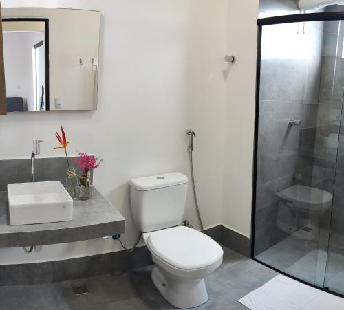 Vannituba majutusasutuses Villa da Serra