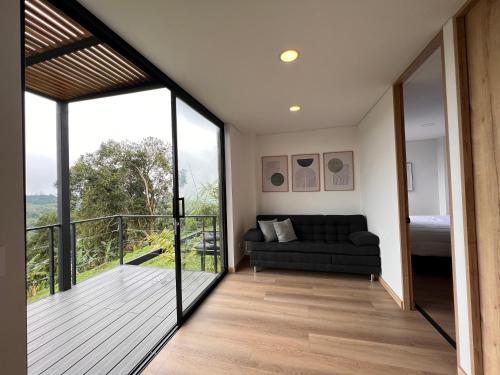 Villas Alto Bonitoにあるバルコニーまたはテラス