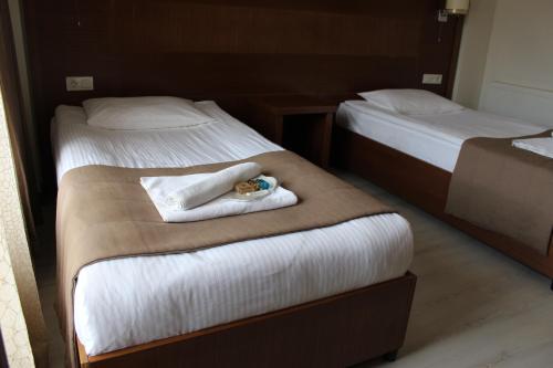 Katil atau katil-katil dalam bilik di TOPCUOĞLU GRAND OTEl