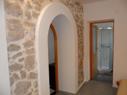 Koupelna v ubytování Apartment Milin by the sea-Zadar-Diklo