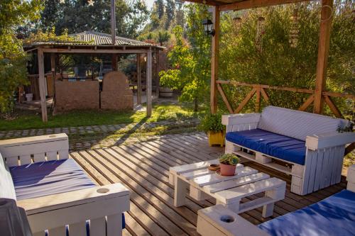 Agroturismo mapuweñimenにある庭