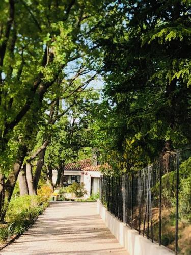Κήπος έξω από το Villa Francine