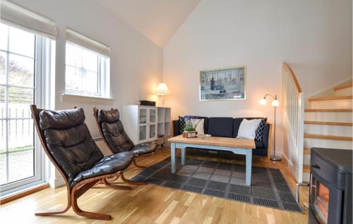 Posezení v ubytování Lovely Apartment In Ringkøbing