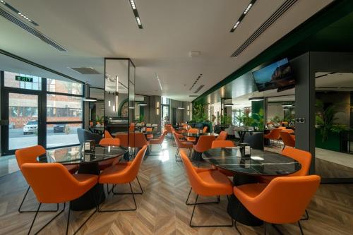 Area soggiorno di Dostyk Business Hotel