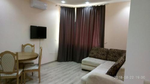 Ruang duduk di Аппартаменти Чудо City