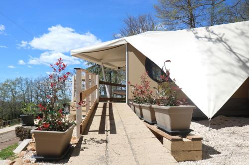Zahrada ubytování Glamping La Ghianda