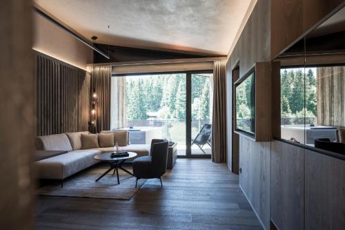 Posezení v ubytování Alpine Spa Resort Viktoria