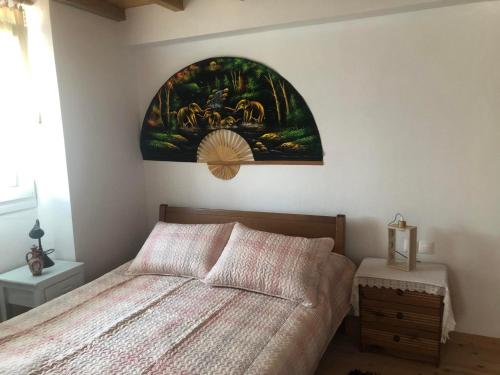Avgoustina's Homeにあるベッド