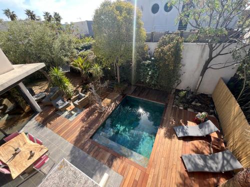 VILLA FLAMANT ROSE 5 ETOILES Bord de mer Quartier VILLEROY