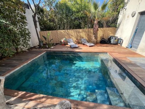 Photo de la galerie de l'établissement VILLA FLAMANT ROSE 5 ETOILES Bord de mer Quartier VILLEROY, à Sète