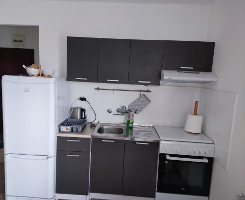 Dapur atau dapur kecil di Apartman Mara