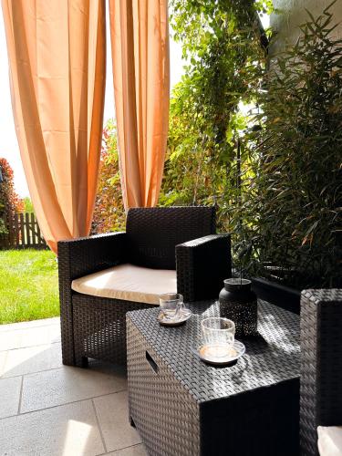 Χώρος καθιστικού στο Langhe Wine & Relax