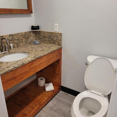Ένα μπάνιο στο Pinetop Studio Suites