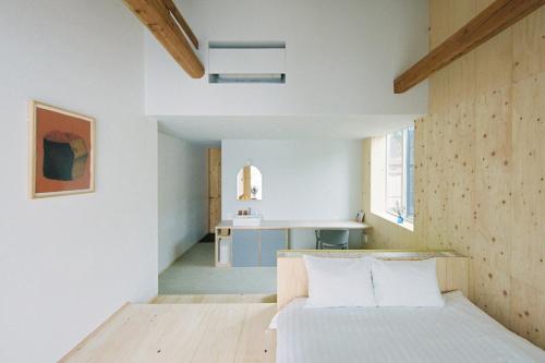 Cama o camas de una habitación en SOIL Setoda