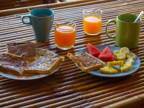 Jídlo v penzionu nebo okolí