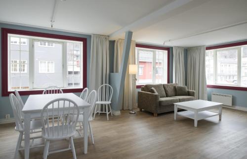 Posezení v ubytování Thon Hotel Hallingdal