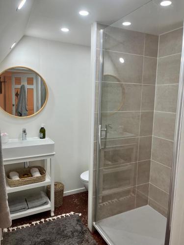 Koupelna v ubytování Suite Côté Hygge ALBI centre