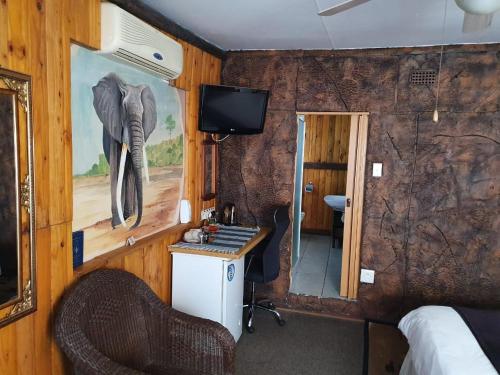 Η κουζίνα ή μικρή κουζίνα στο Elephant Rock Inn