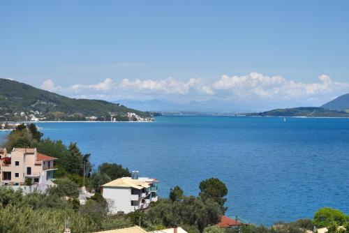 a view of a large body of water at Amelia Villa in Nikiana