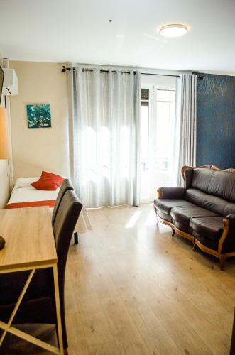 Hotel Jaquésにあるベッド