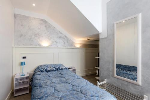 Postel nebo postele na pokoji v ubytování HOTEL Villa Lilla
