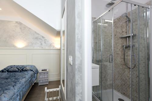 Koupelna v ubytování HOTEL Villa Lilla